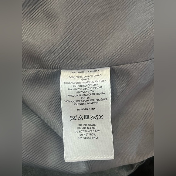 Mare Mare x Anthropologie Gray Cinch-Sleeve Open Front Boyfriend Blazer Size XS - Picture 12 of 14